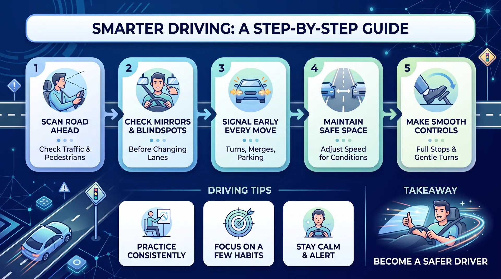 beginner driver safety tips
