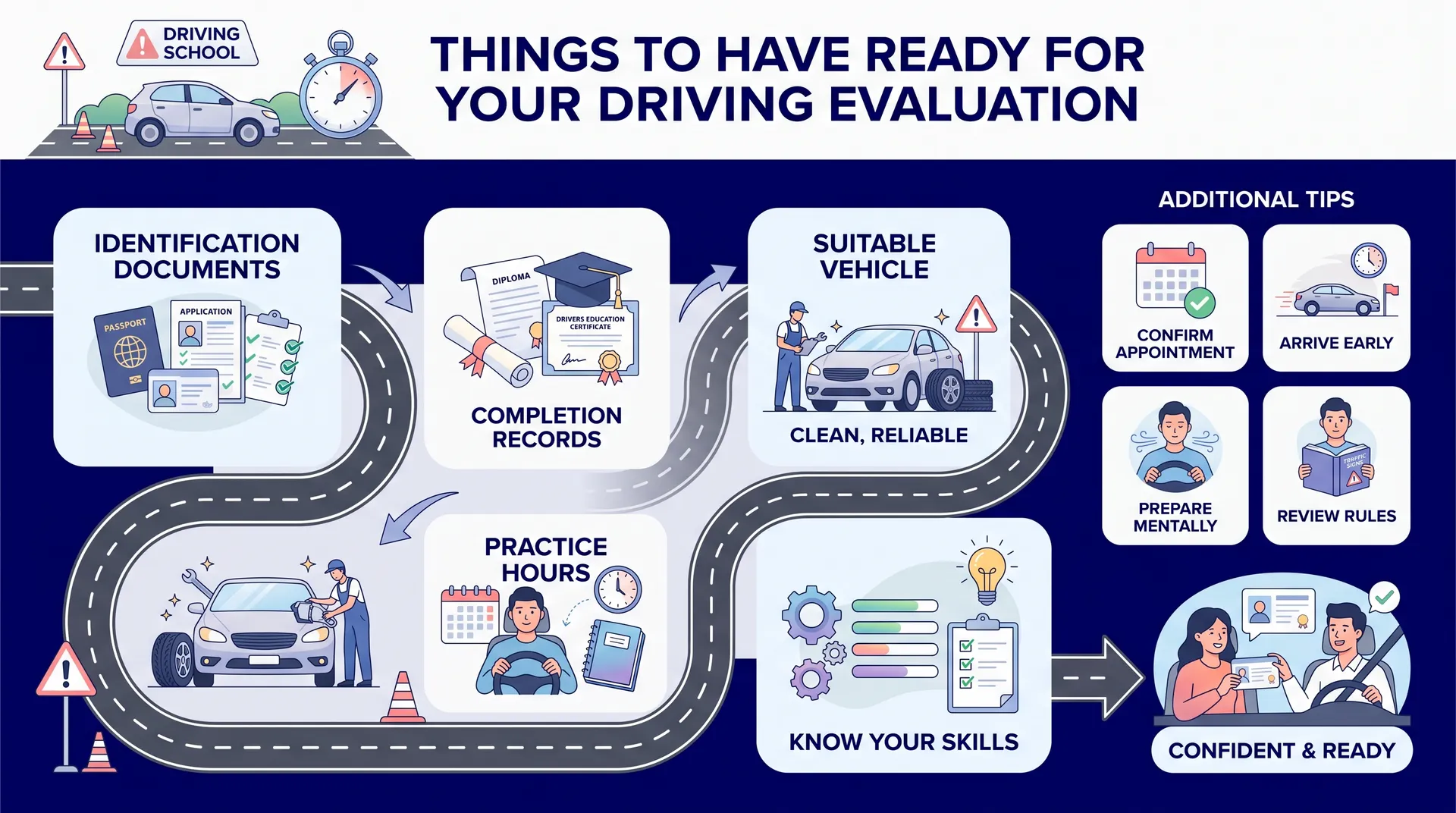 driving practice in Irving TX