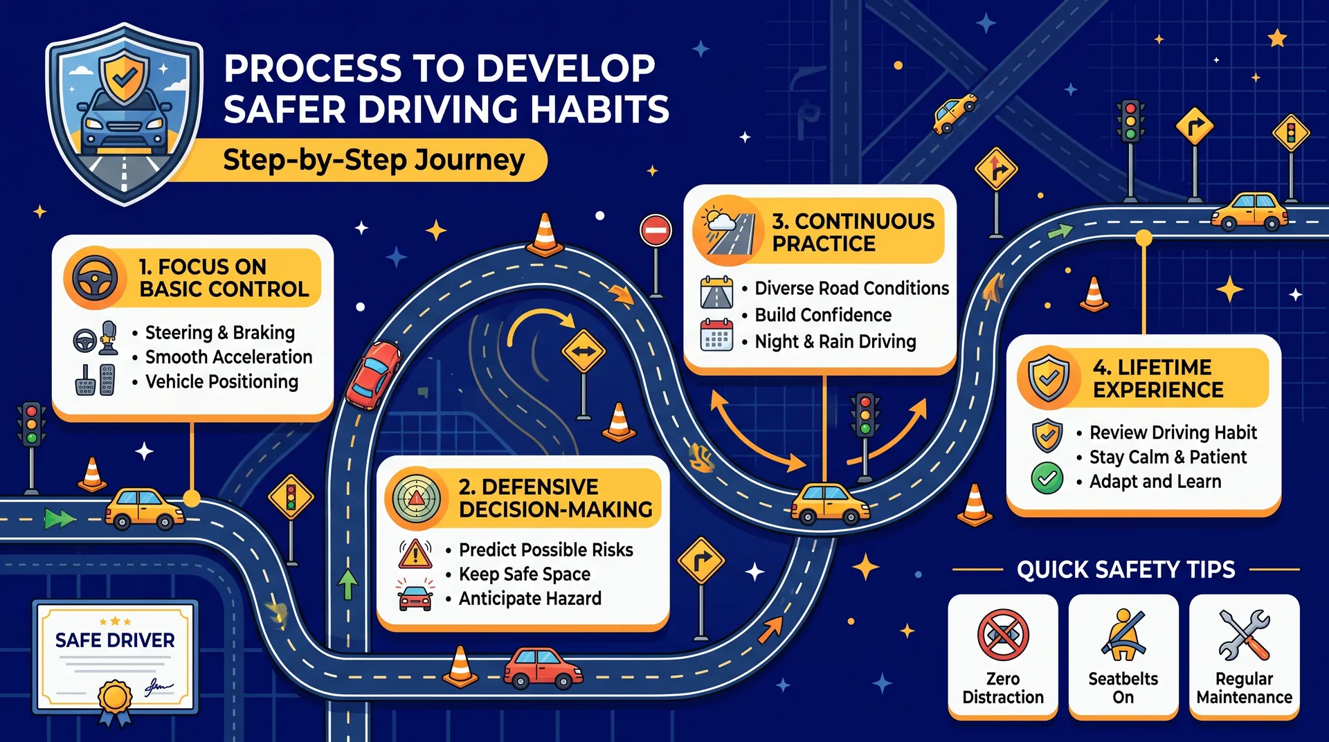 driving safety habits Texas