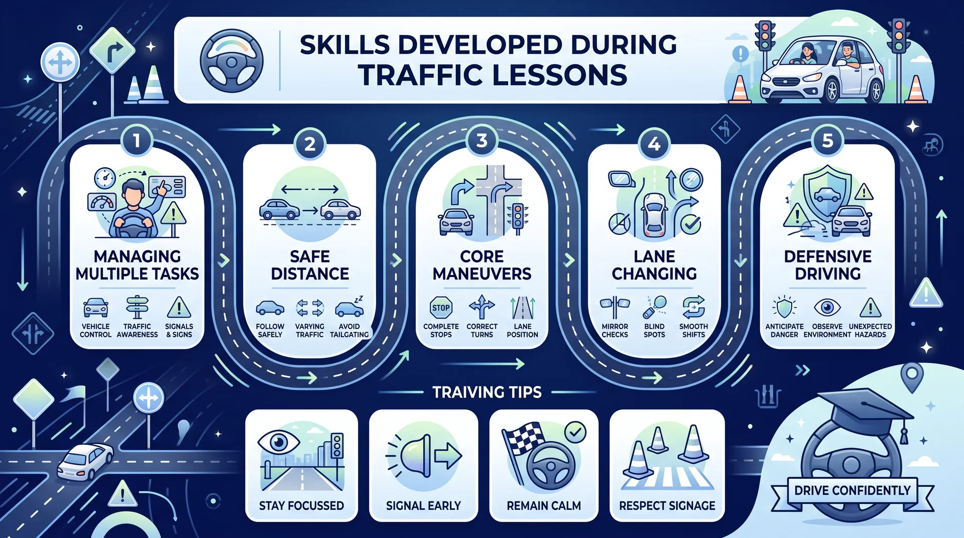 defensive driving practice Irving